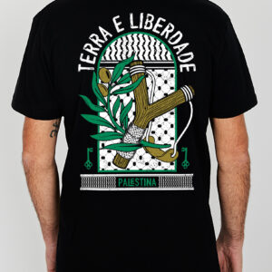 Camisola Terra e Liberdade Palestina Unisex Costas